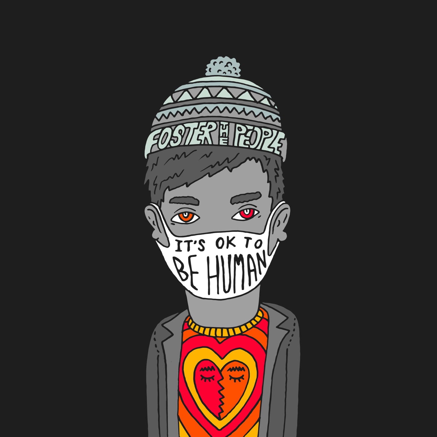 Foster the People - It's Ok to Be Human - Single(195164550239)【24bit／96.0kHz】美国区-OppsUnote音乐广场