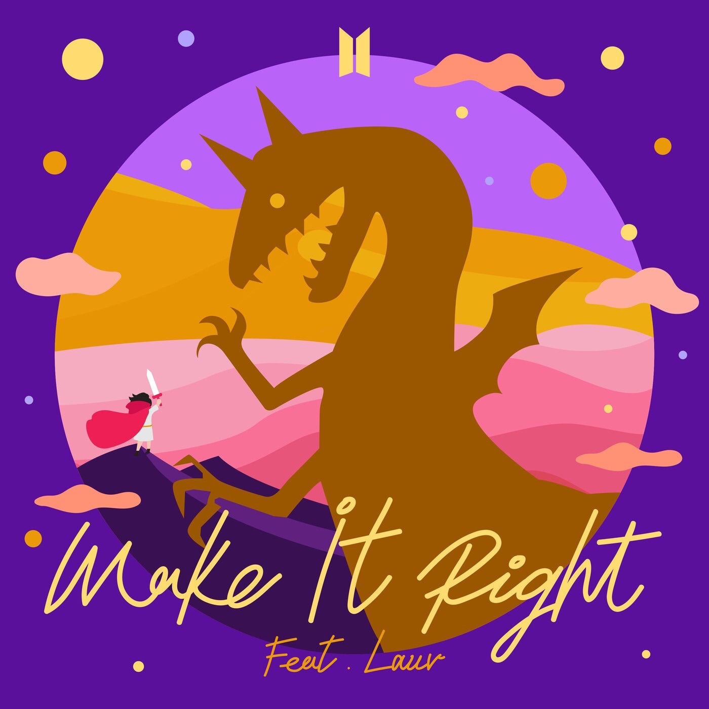 방탄소년단(防弹少年团) - Make It Right (feat. Lauv) - Single(194491485726)【16bit／44.1kHz】韩国区-OppsUnote音乐广场