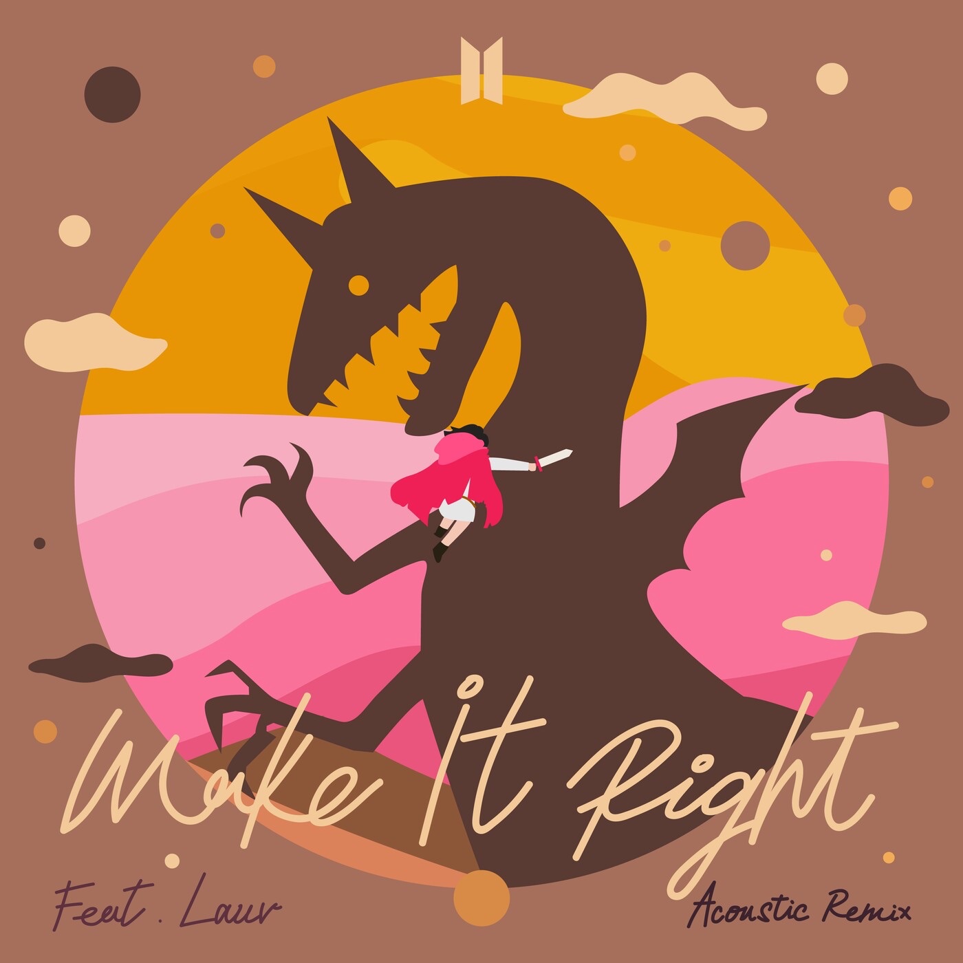 방탄소년단(防弹少年团) - Make It Right (feat. Lauv) [Acoustic Remix] - Single(194491580384)【16bit／44.1kHz】韩国区-OppsUnote音乐广场