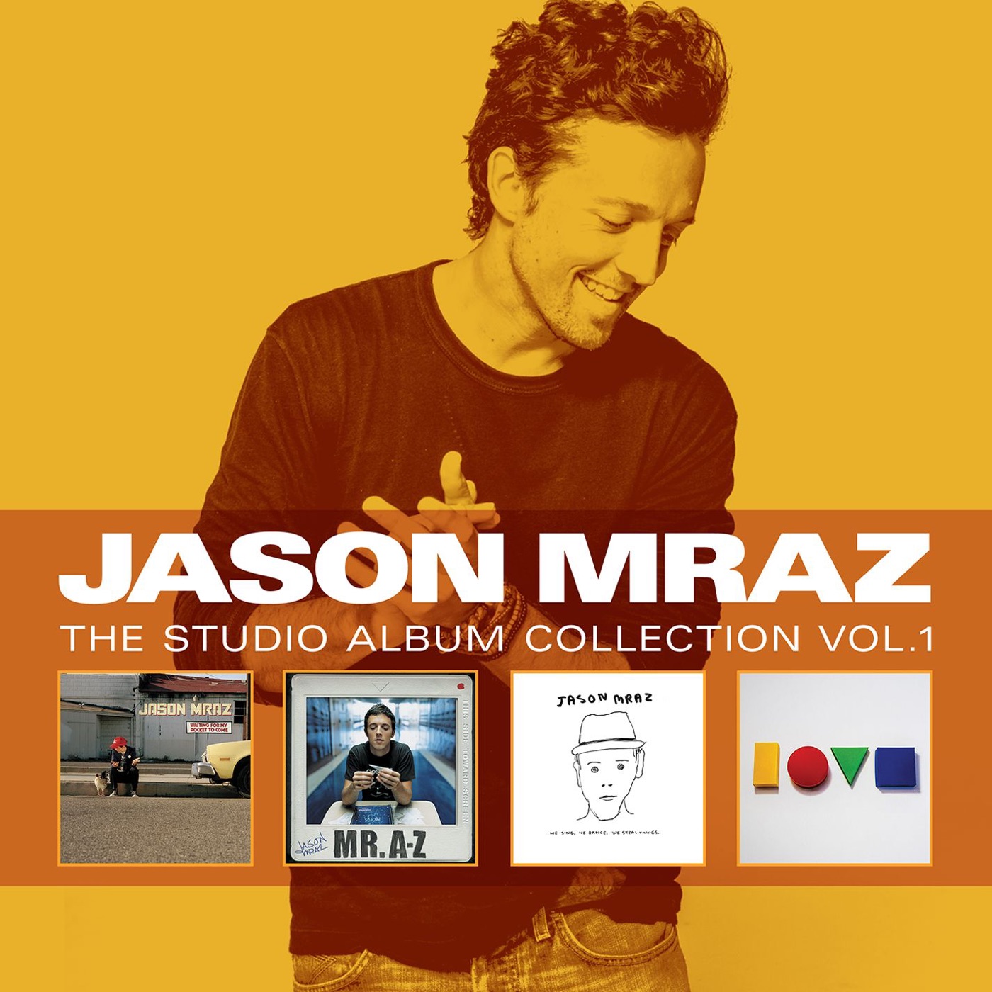 Jason Mraz - The Studio Album Collection, Vol. OneⒺ(075679934208)【16bit／44.1kHz】土耳其区-OppsUnote音乐广场