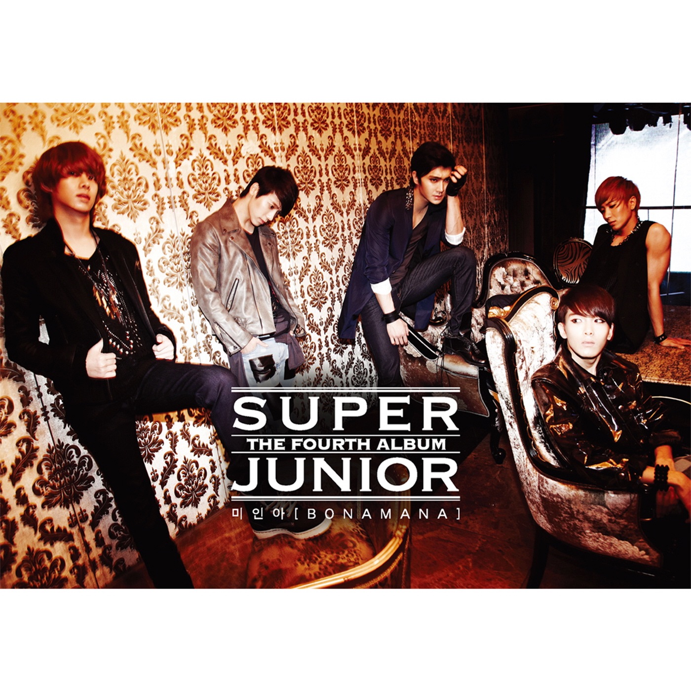 图片[1]-SUPER JUNIOR – Bonamana – The 4th Album(8806384558036)【16bit／44.1kHz】韩国区-OppsUnote音乐广场