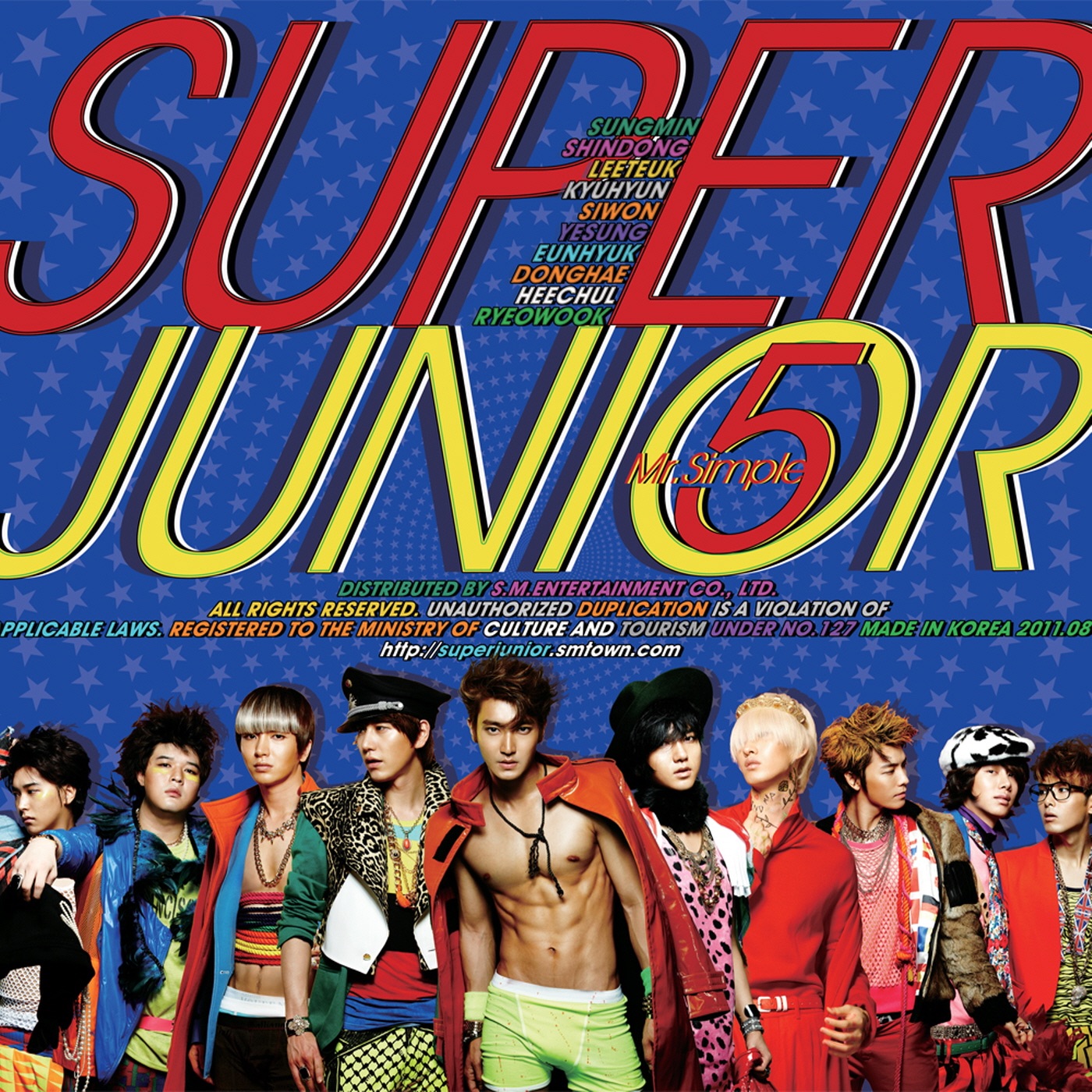 图片[1]-SUPER JUNIOR – Mr. Simple(8806384556292)【16bit／44.1kHz】韩国区-OppsUnote音乐广场
