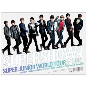 SUPER JUNIOR – Super Junior World Tour ‘Super Show 4′(8806163399966)【16bit／44.1kHz】韩国区-OppsUnote音乐广场