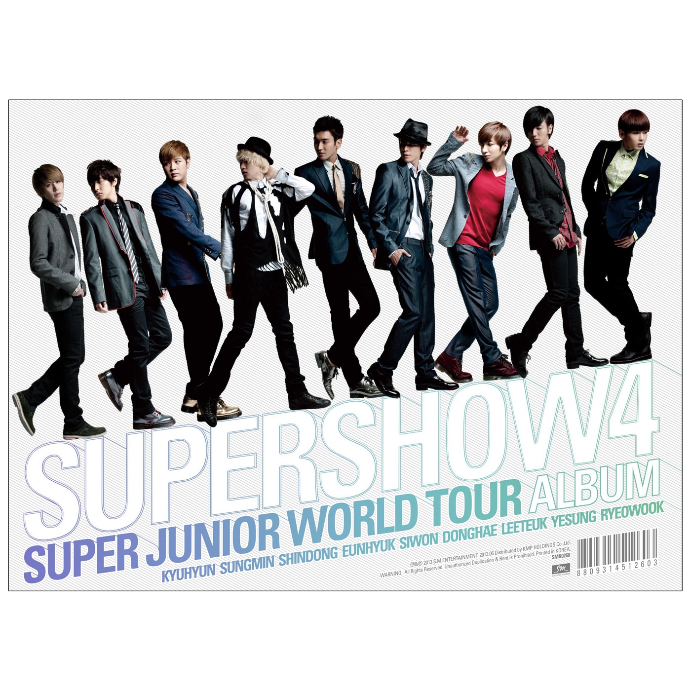 图片[1]-SUPER JUNIOR – Super Junior World Tour ‘Super Show 4′(8806163399966)【16bit／44.1kHz】韩国区-OppsUnote音乐广场