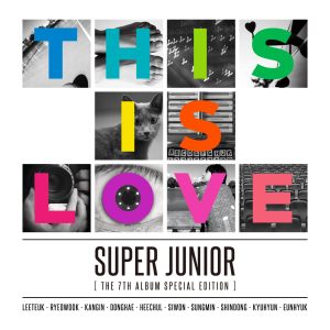 SUPER JUNIOR – The 7th Album Special Edition ‘THIS IS LOVE'(888735889400)【16bit／44.1kHz】韩国区-OppsUnote音乐广场
