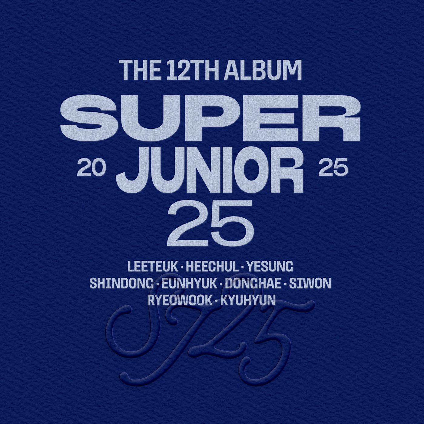图片[1]-SUPER JUNIOR – Super Junior25 – The 12th Album(888735952142)【24bit／96.0kHz】韩国区-OppsUnote音乐广场