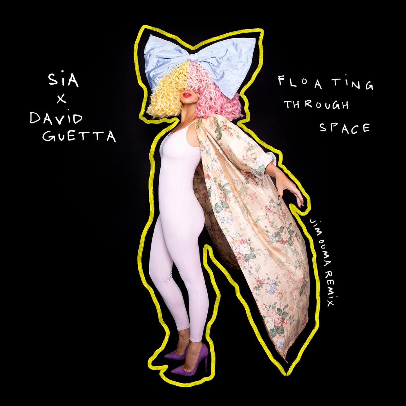 Sia - Floating Through Space (feat. David Guetta) [JIM OUMA Remix] - Single(075679785671)【24bit／44.1kHz】土耳其区-OppsUnote音乐广场