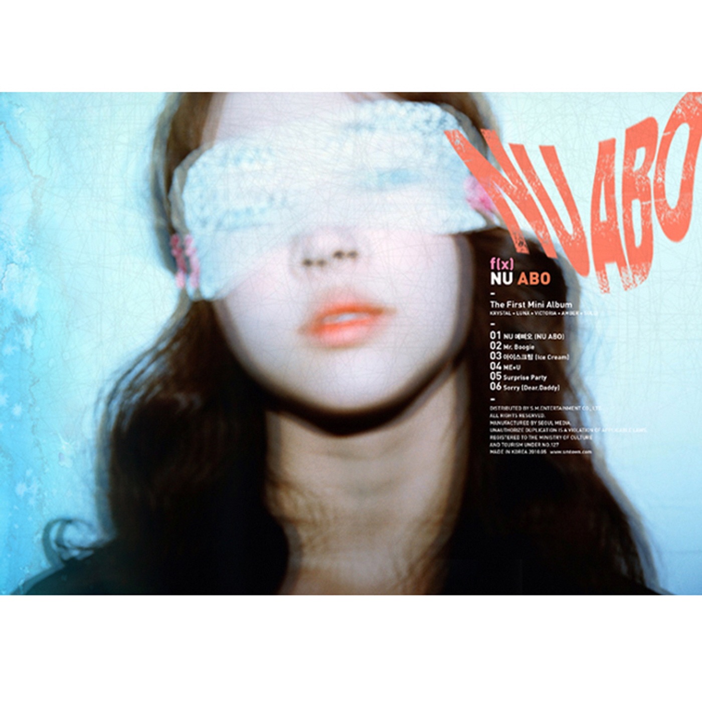 f(x) - NU ABO - EP(8806384523188)【16bit／44.1kHz】韩国区-OppsUnote音乐广场