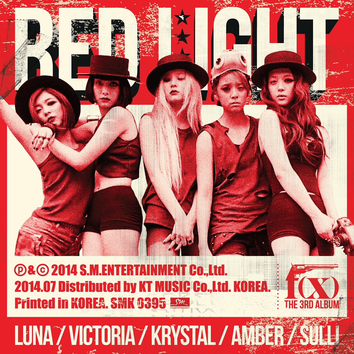 f(x) – The 3rd Album ‘Red Light’(888735889097)【16bit／44.1kHz】-OppsUnote音乐广场