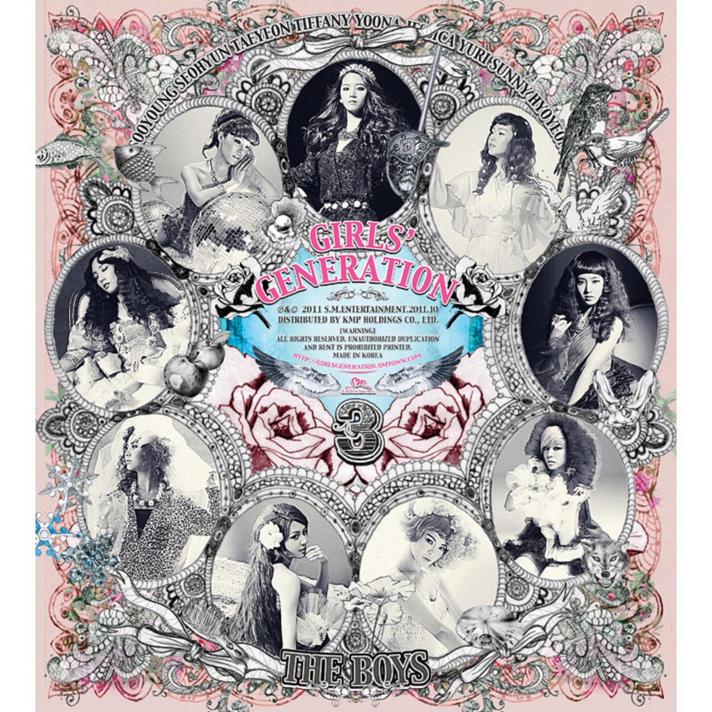 少女時代 - The Boys - The 3rd Album(888735931482)【16bit／48.0kHz】日本区-OppsUnote音乐广场