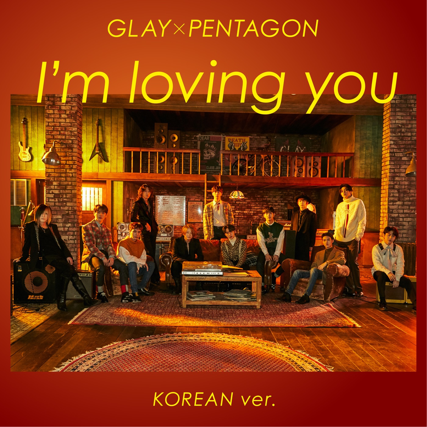 GLAY - I'm loving you (Korean Version) (feat. PENTAGON) - Single(4573270121578)【24bit／96.0kHz】日本区-OppsUnote音乐广场