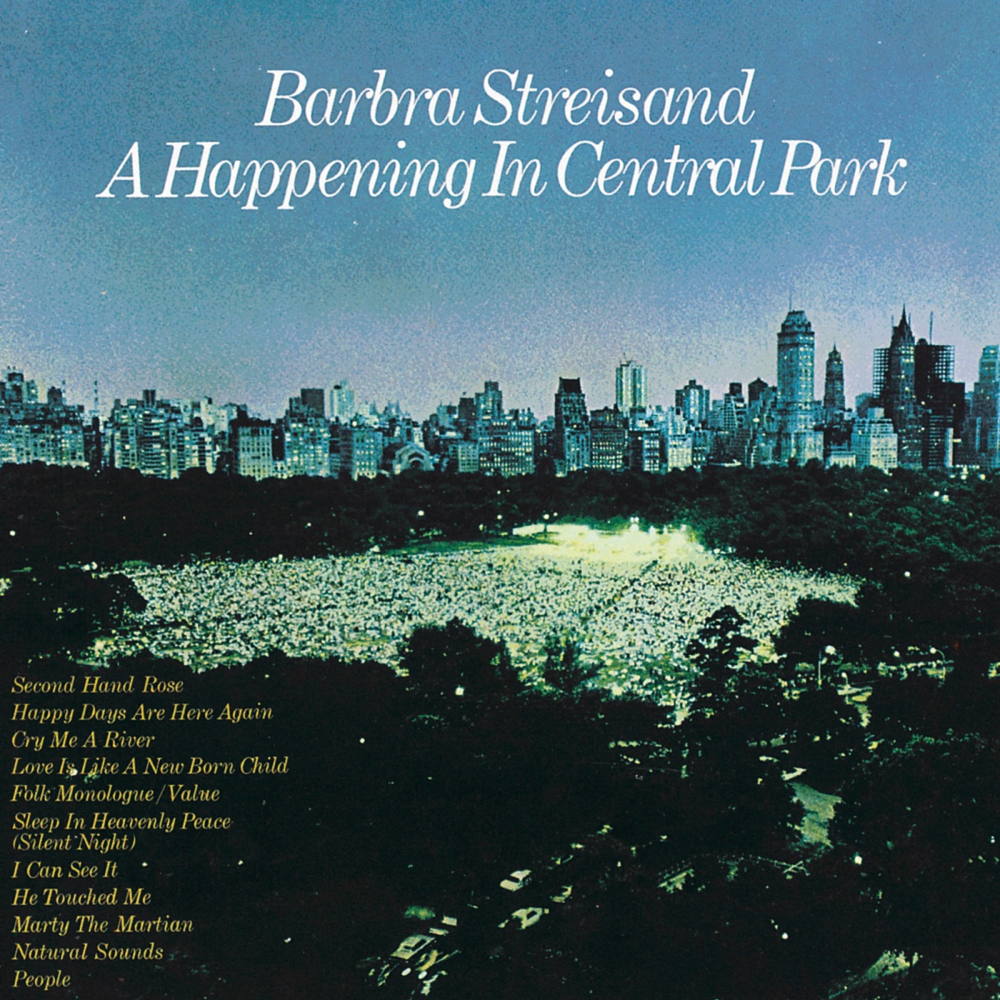 图片[1]-Barbra Streisand – A Happening In Central Park(888880406453)【16bit／44.1kHz】美国区-OppsUnote音乐广场